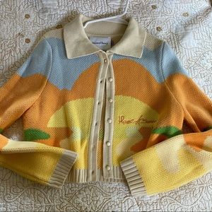 house of sunny day tripper cardigan